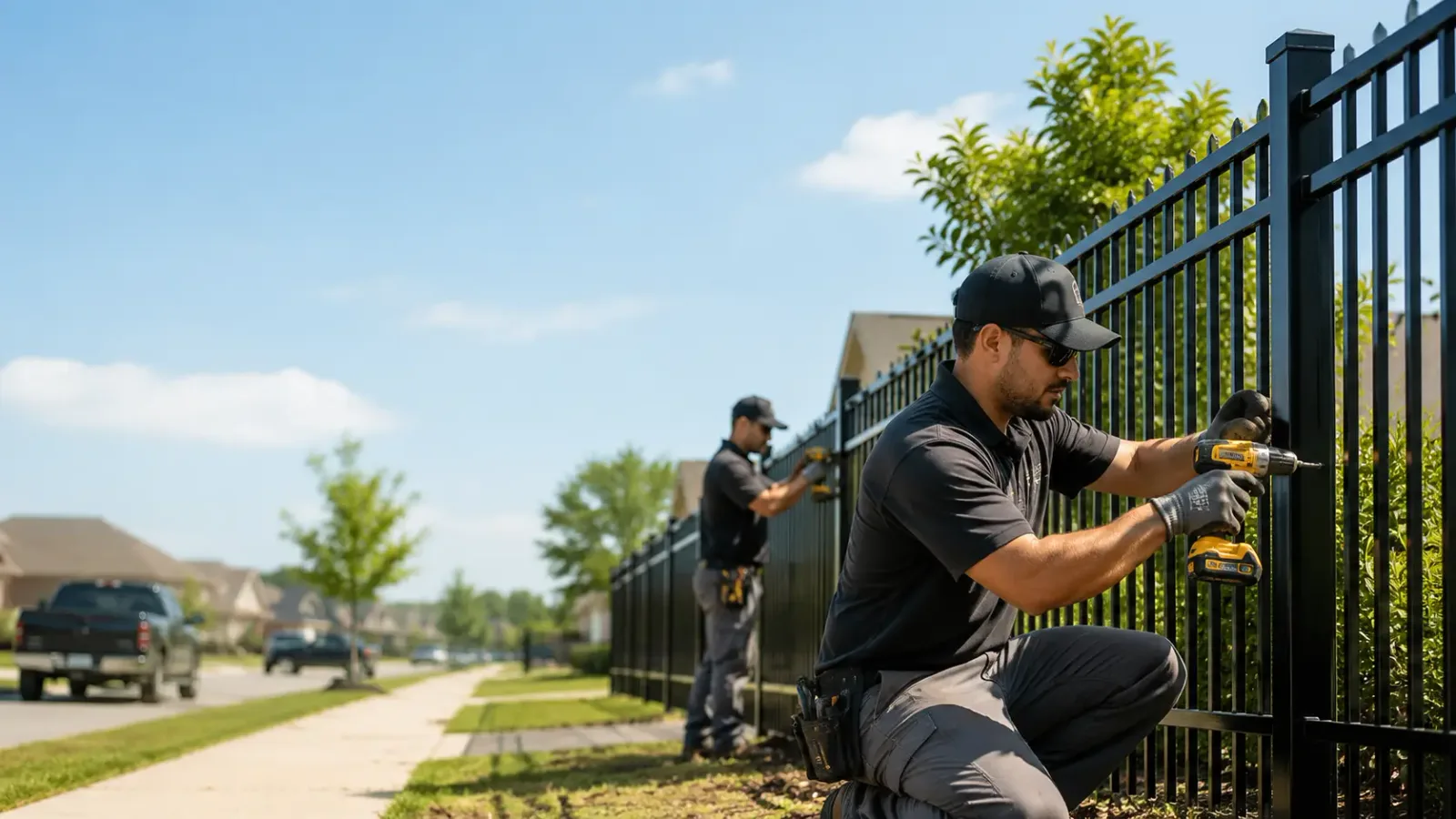 Metal Fence Installation in Posen, IL